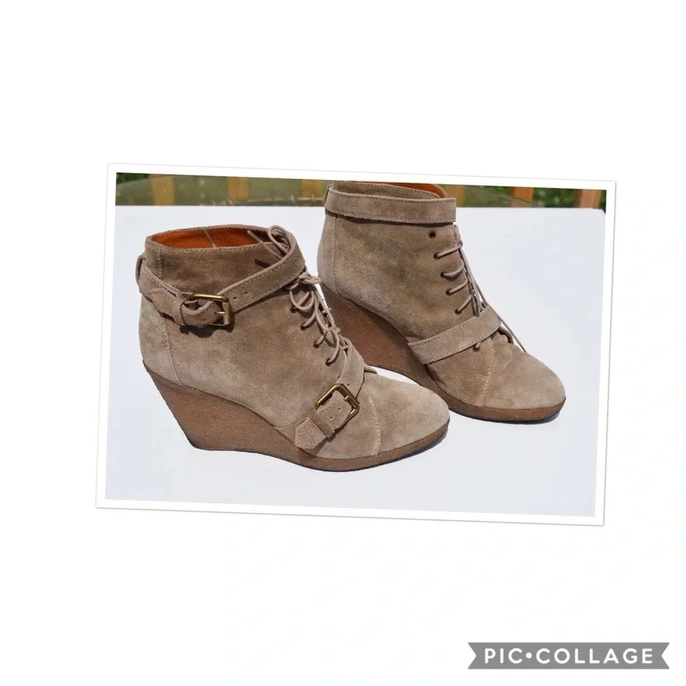 Madewell wedge booties